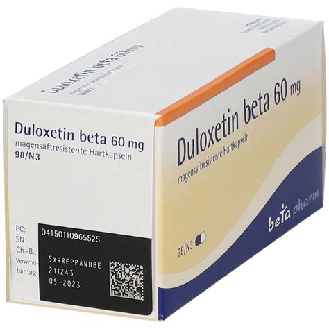 Ở những bệnh nhân đáp ứng với <strong>duloxetin</strong> và có tiền sử tái phát trầm cảm nặng nhiều lần, tiếp tục điều trị lâu dài với liều <strong>60</strong>-120 <strong>mg</strong>/ngày. . Duloxetin 60 mg gewichtszunahme